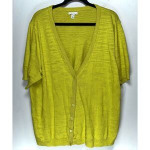 Croft & Barrow green top size 2x